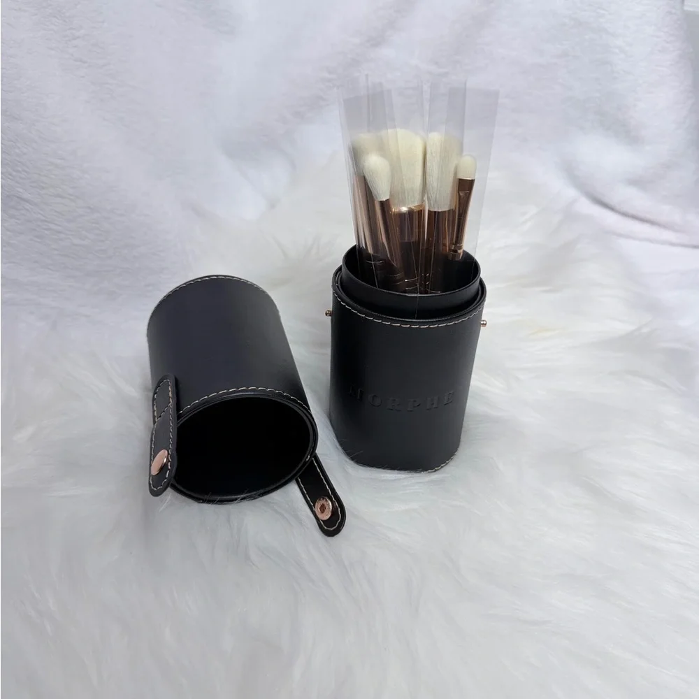 🖌️Morphe Black and Rose Gold Brush Collection